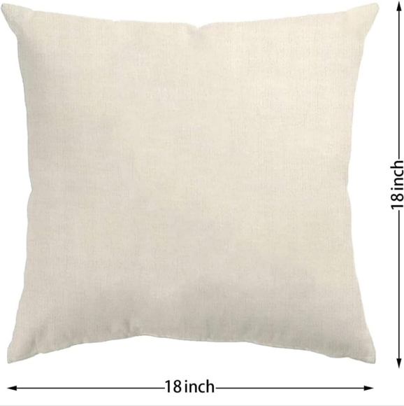 Merry Christmas Joy Xmas Trees Red Throw Pillow Covers, 18 x 18 Inch Christmas W - Picture 3 of 4